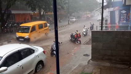 बेंगलूरु में मध्यम से तेज वर्षा का सिलसिला जारी