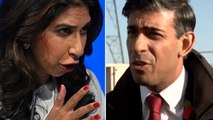 Rishi Sunak reacts to Suella Braverman’s ‘lifestyle choice’ comment on homelessness