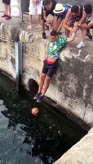 Topu kurtarma operasyonu hazin bir sonla bitti!