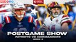 LIVE: Patriots vs Commanders Week 9 Postgame Show