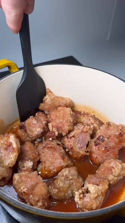 PORC FRIT VENU D’ASIE  #porc #cochon #asie #food #asianfood #recette #recipe #recipes #pork #frie #marinade #chef #cuisine