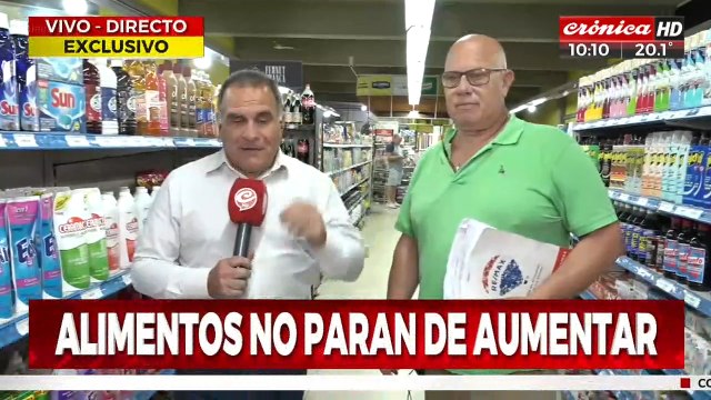 La comida subió más de 4% en 6 días: la lista actualizada de los productos