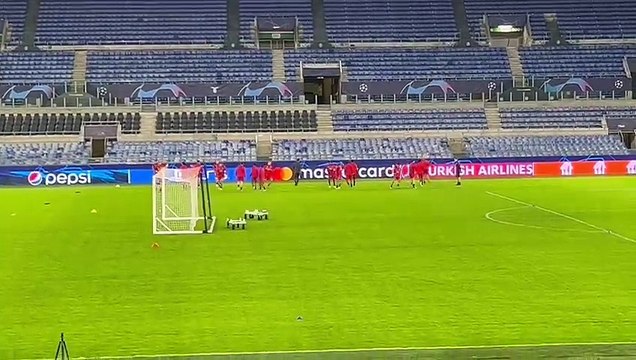 Lazio - Feyenoord: la rifinitura degli olandesi