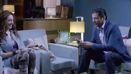 مسلسل اريد رجلا  حلقة 10  اياد نصار و ظافر العابدين