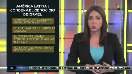 Vector del Día 06-11: América Latina condena a Israel por el genocidio a Palestina