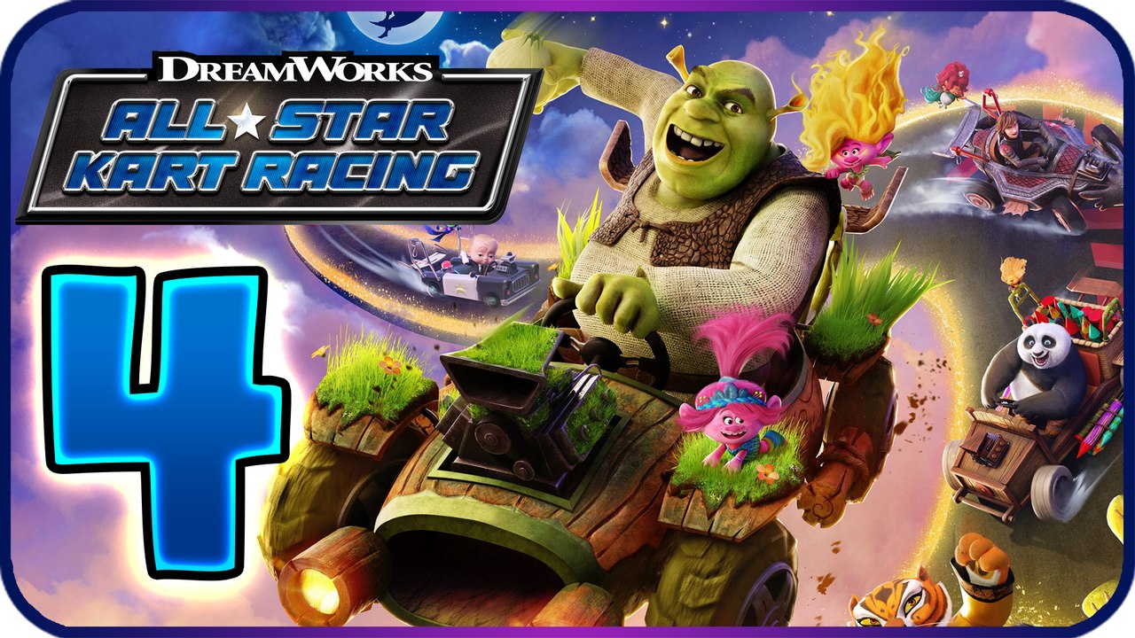 DreamWorks All-Star Kart Racing Part 4 Gameplay Walkthrough (PC, PS4, XB1, Switch)