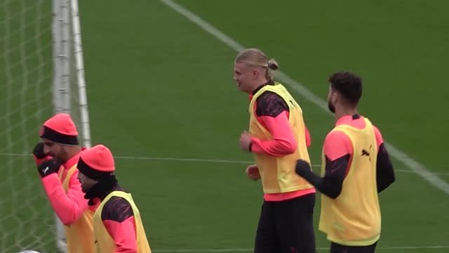 Man. City - Haaland s'est entraîné normalement avec les Citizens