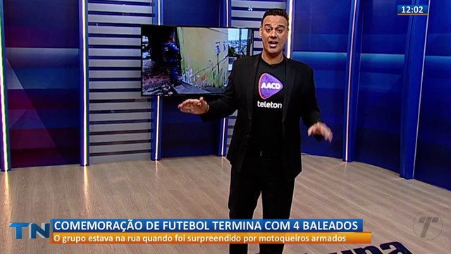 Comemoração de futebol termina com quatro baleados na Grande Vitória