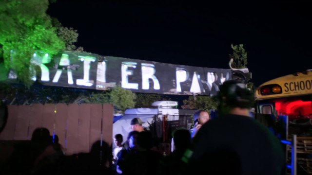 TRAILER PARK - Haunted House POV (Kirby's Scary Farm - Williston, FL) - 4K Walking POV