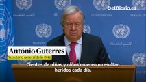 António Guterres, secretario general de la ONU: 