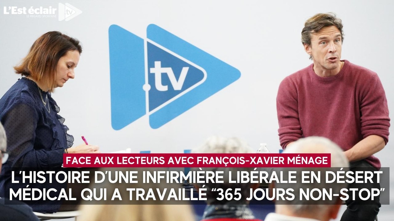 François-Xavier Ménage raconte l'histoire d'une infirmière libérale en désert médical qui a travaillé "365 jours non-stop"