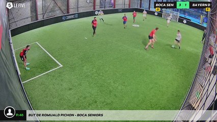 But de Romuald Pichon - BOCA SENIORS