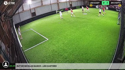 But de Nicolas GASCO - LES CASTORS