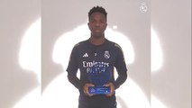 Vinicius Junior, premio AFE a mejor futbolista del año