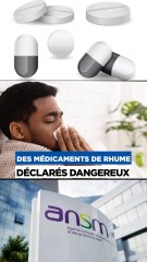Des médicaments de rhume déclarés dangereux #short