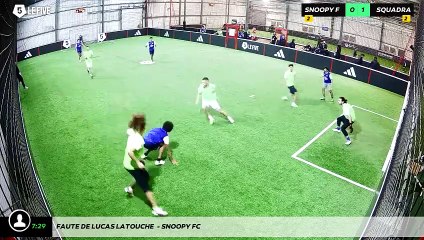 Faute de Lucas Latouche  - Snoopy FC
