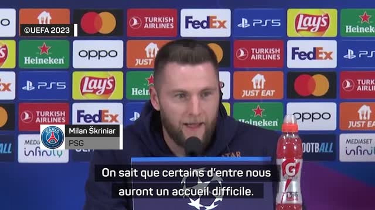 PSG - Milan Škriniar s'attend à un accueil particulier pour son retour à San Siro