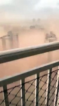 Vídeo mostra tempestade de areia atingindo Manaus