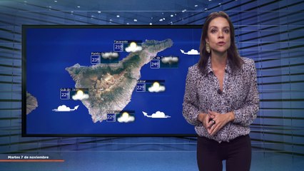 La previsión del tiempo en Canarias para el 7 de noviembre de 2023, en Atlántico Televisión.