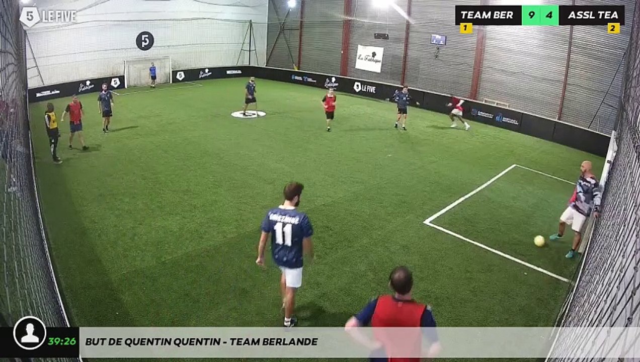 But de Quentin Quentin - TEAM BERLANDE