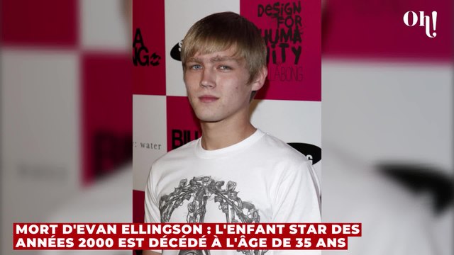 Mort d'Evan Ellingson : l'enfant star des années 2000 est décédé à l'âge de 35 ans