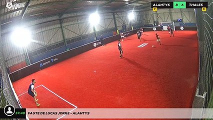 Faute de LUCAS JORGE - ALANTYS