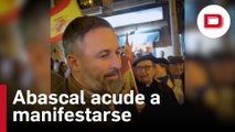 Abascal, Buxadé y García-Gallardo se manifiestan en Ferraz contra la amnistía de Sánchez