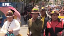 Mineros marchan contra restricciones a explotación de oro en áreas protegidas en Bolivia