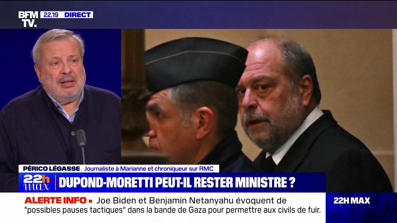 Procès pour prise illégale d'intérêts: "Éric Dupond-Moretti se serait grandi" en se mettant en retrait de ses fonctions le temps du procès