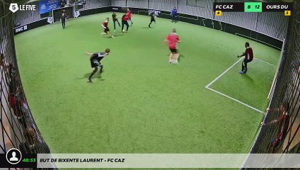But de Bixente Laurent - FC CAZ