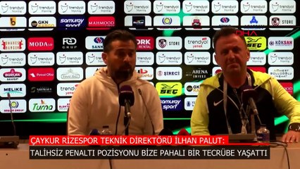 İlhan Palut, Gaziantep FK maçının ardından konuştu: Talihsiz bir penaltı, pahalı tecrübe yarattı