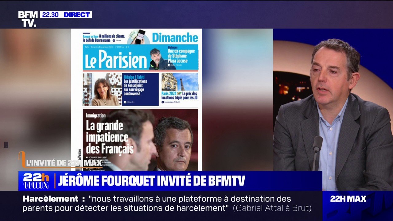Régularisation des travailleurs ans papiers: "Les Français considèrent qu'ils jouent un rôle dans la société", affirme Jérôme Fourquet (Ifop)