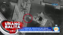 Humanitarian corridor, binuksan ng Israel para makalikas ang mga nasa Northern Gaza | UB