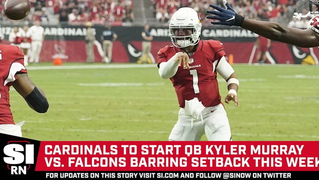 Cardinals To Start QB Kyler Murray vs. Falcons