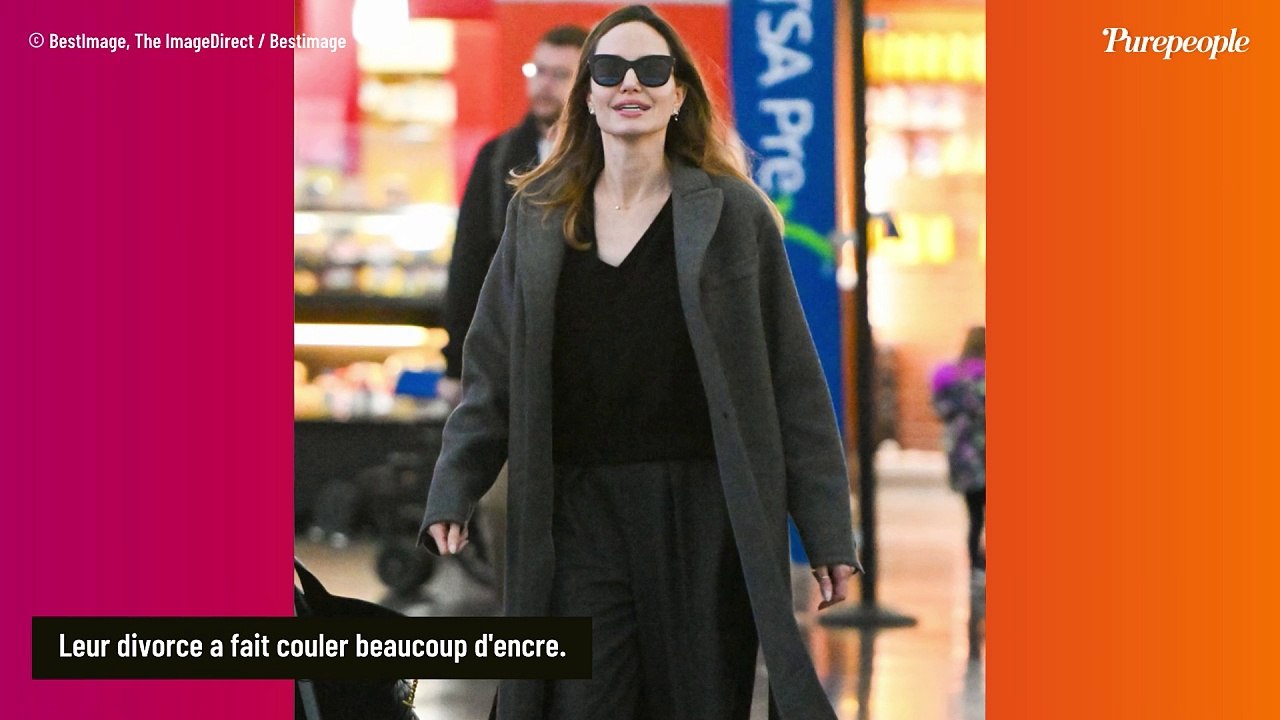 Angelina Jolie incognito au Leclerc, sa technique saugrenue pour "canaliser les rejetons"