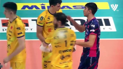 Ran Takahashi vs Bruno Rezende _ Monza vs Modena _ Superlega 2023