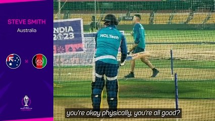 'Not a nice place to be' - Steve Smith reflects on vertigo issues