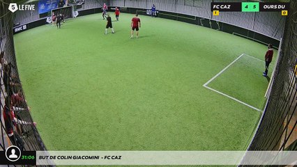 But de Colin Giacomini  - FC CAZ