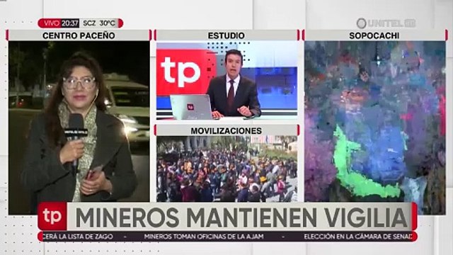 La Paz: Siete mineros fueron detenidos tras enfrentamientos con la Policía