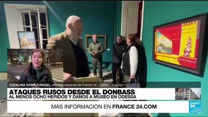Informe desde Járkiv: Museo de Bellas Artes de Odessa fue impactado por misil ruso