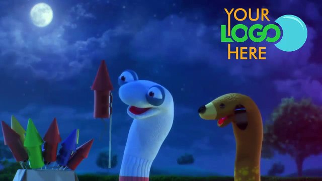 4308 - Christmas Logo Animation Greeting Card Xmas New Year