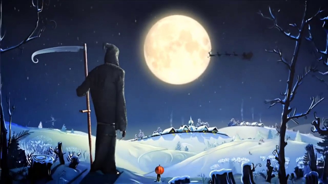 4305 - Christmas Logo Animation Greeting Card Xmas New Year