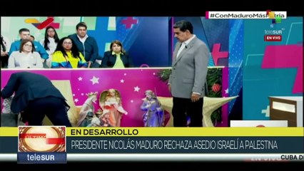 Pdte. de Venezuela, Maduro, recibe la Moneda del Nacimiento del Estado de Palestina