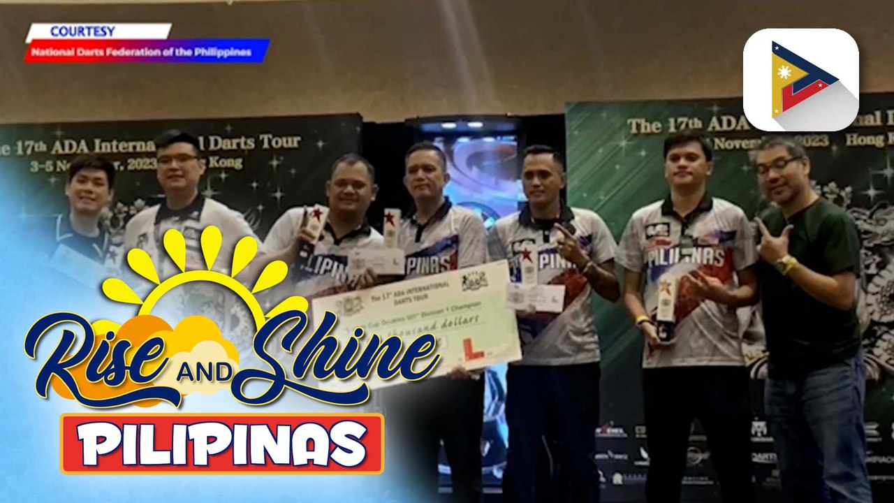 Pilipinas, humakot ng medalya sa 17th ADA International Darts Tour 2023