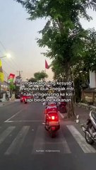 Waduh! Sering terjadi ibu-ibu berkendara rating kiri tapi belok kanan.