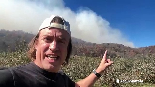Wildfire continues to burn in North Carolina amid ongoing drought