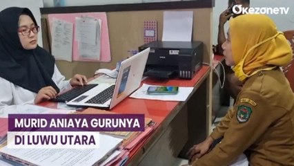 Скачать видео: Tak Terima Ditegur, Murid Aniaya Gurunya di Luwu Utara hingga Trauma