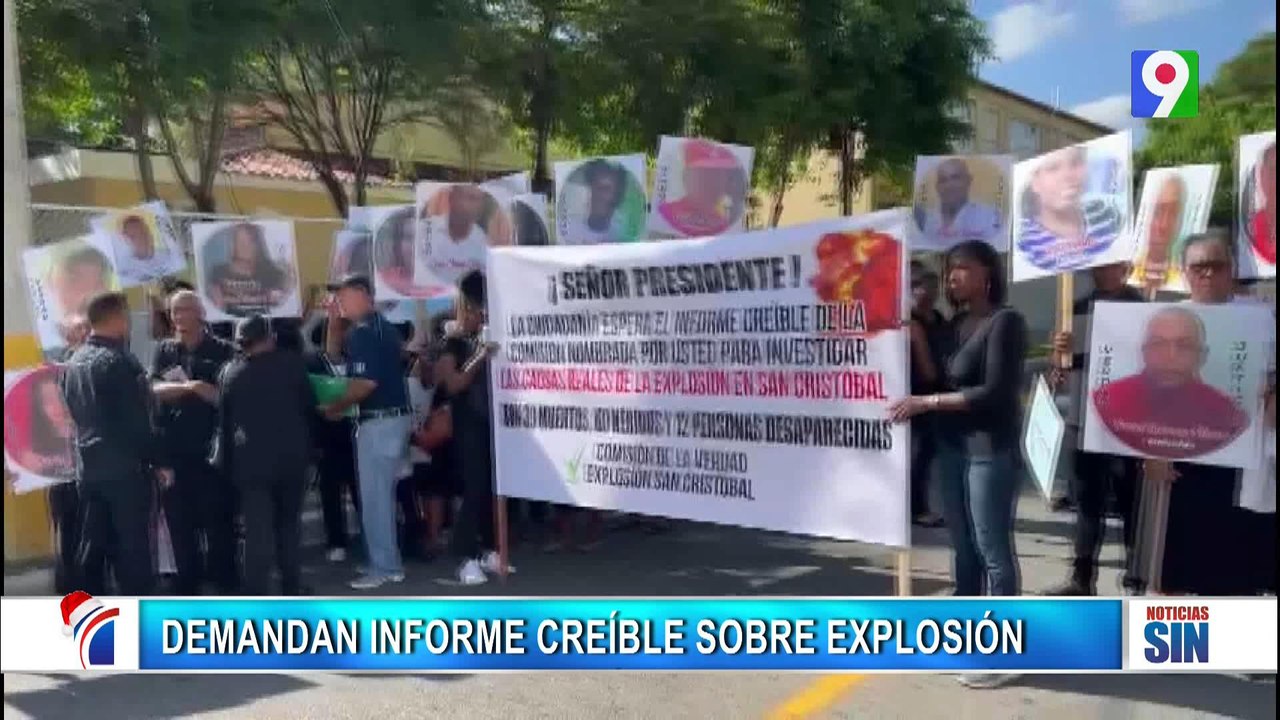 Entre pancartas exigen investigación por explosión en San Cristóbal | Emisión Estelar SIN con Alicia Ortega