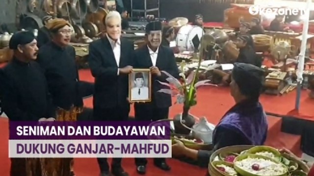 Komunitas Seniman dan Budayawan Solo Dukung Ganjar-Mahfud di Pilpres 2024