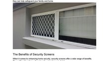 Protecting Your Family with Security Screens in Brisbane